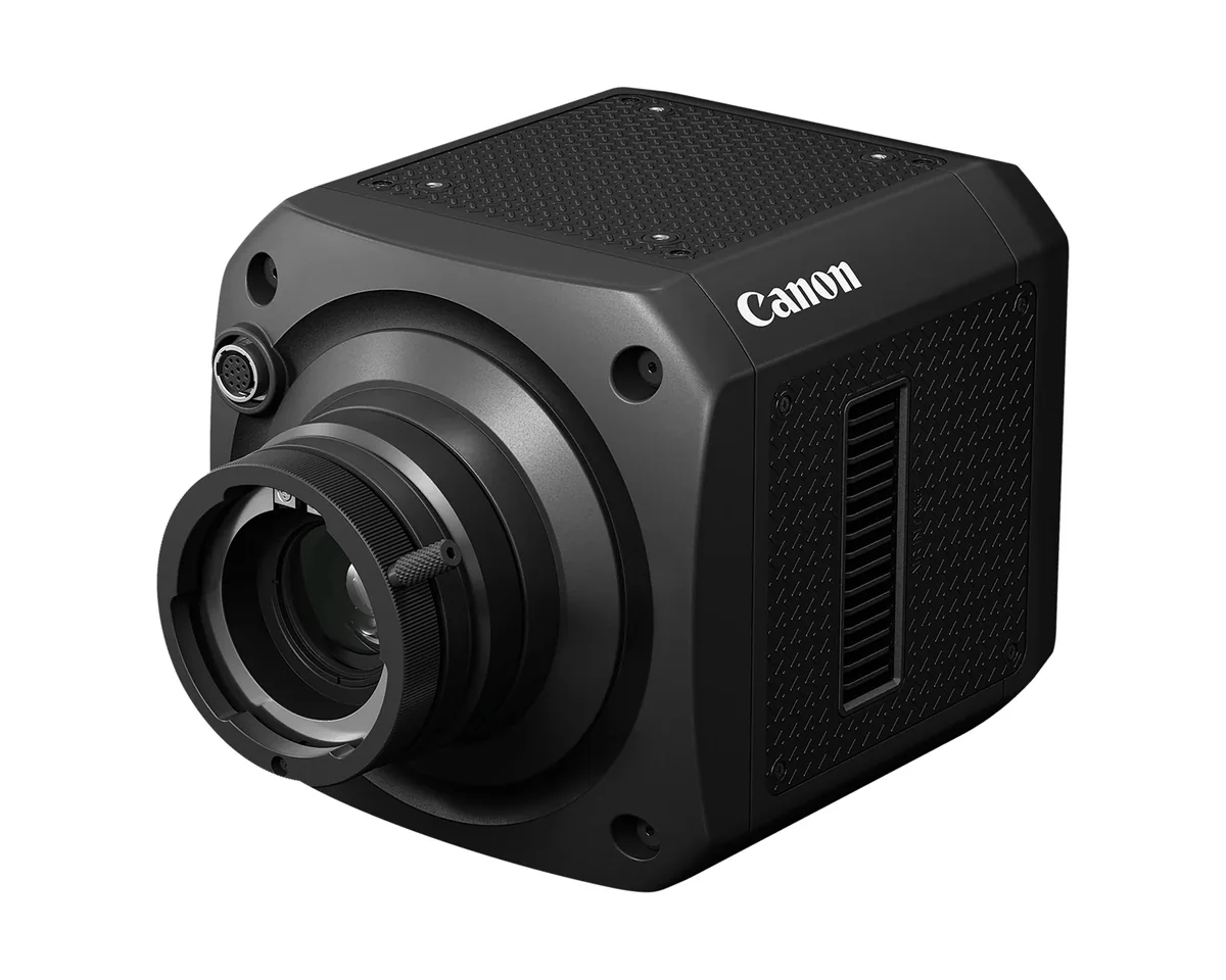 Official three-quarter product photograph of the Canon MS-510 SPAD camera