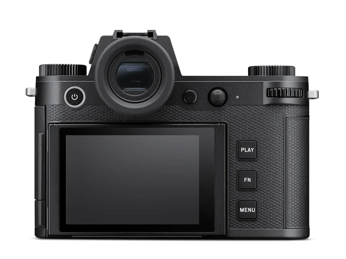 Official rear view of the Leica SL3-P camera body