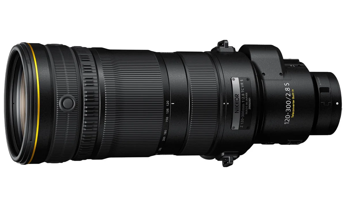 Official Nikon development image of the NIKKOR Z 120–300mm f/2.8 TC VR S