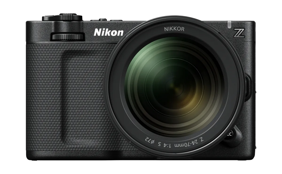 Official product photograph of the Nikon ZR cinema camera